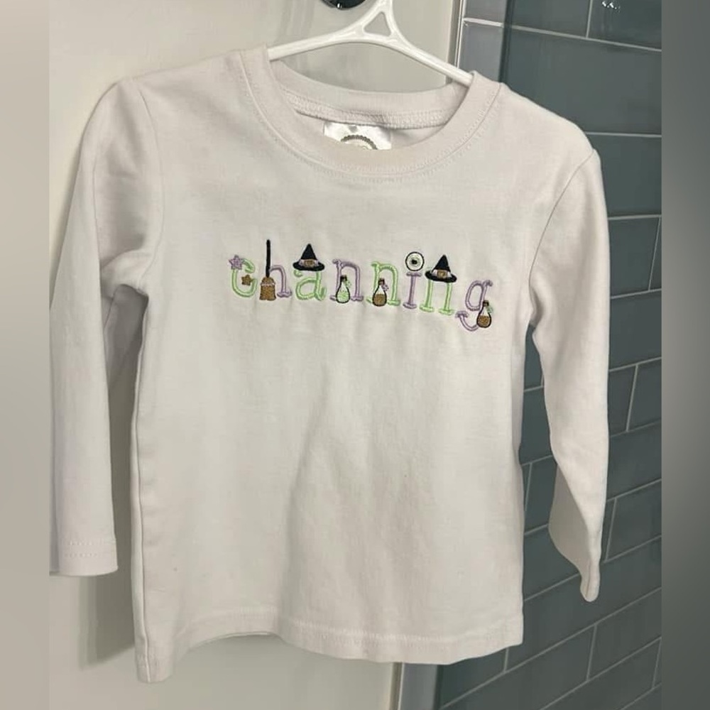 Channing Halloween embroidered